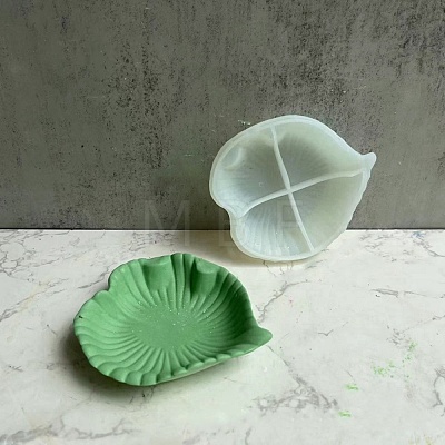 DIY Leaf Dish Tray Silicone Molds DIY-P070-H05-1