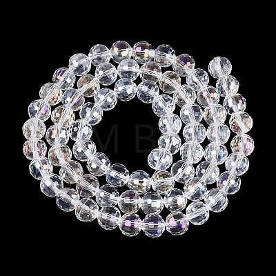 Transparent Glass Beads Strands LS-GLAA-Q107-02A-01-1