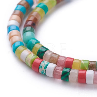 Natural & Synthetic Assorted Beads Strands G-CJ0001-34-1