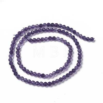 Natural Amethyst Beads Strands G-F596-13-2mm-1