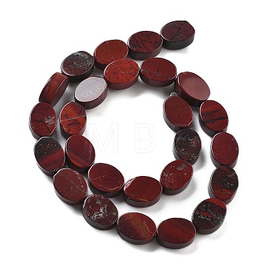 Natural Red Rainbow Jasper Beads Strands G-P559-B19-01-1