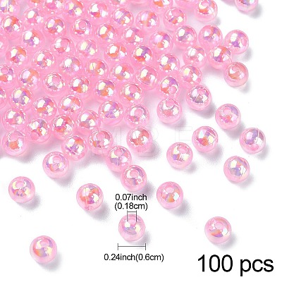 Transparent Acrylic Beads MACR-YW0002-90B-04-1