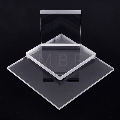   3Pcs 3 Style Transparent Acrylic Display Base TACR-PH0001-42-1