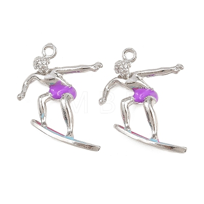 Alloy Enamel Pendants FIND-B062-11P-1