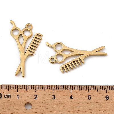 304 Stainless Steel Pendants STAS-G358-17G-1