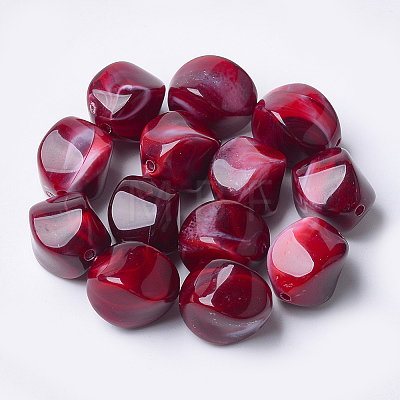 Acrylic Beads LS-X-OACR-T007-08E-1