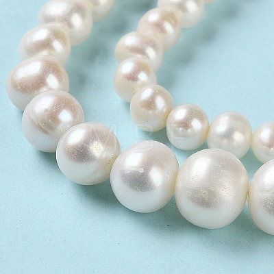 Natural Pearl Beads Strands PEAR-E018-67-1