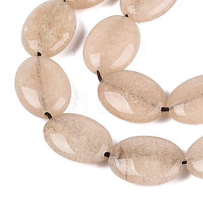 Dyed Natural White Jade Beads Strands G-N370-01A-14-1