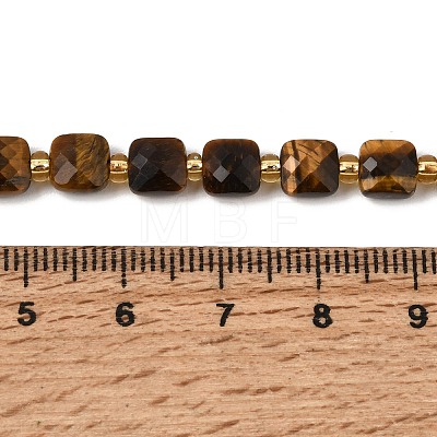 Natural Tiger Eye Beads Strands GG-CBA96AE-A04-6x6mm-1