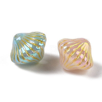 Opaque Acrylic Beads OACR-G035-08-1