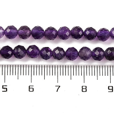 Natural Amethyst Beads Strands X-G-F770-C07-02A-1