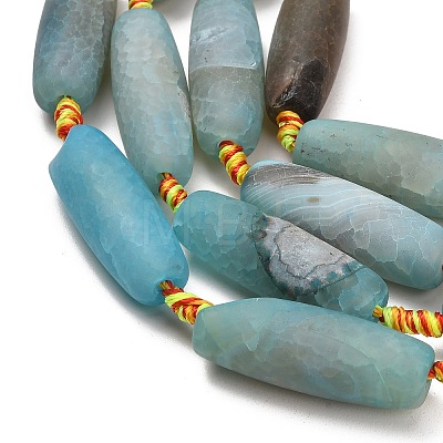 Natural Dragon Veins Agate Beads Strands G-A321-N05-01-1