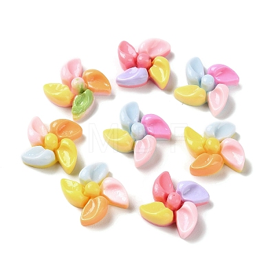Opaque Resin Cabochons CRES-F030-01B-1