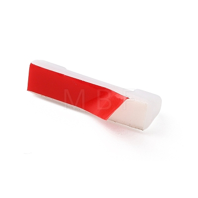 Plastic Adhesive Back Bar Pins with Platinum Iron Pins KY-D025-01A-01-1