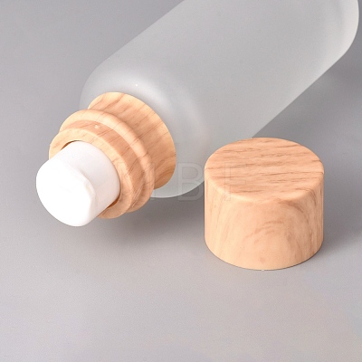 Frosted Glass Cosmetic Emulsion Bottles AJEW-WH0104-56-1