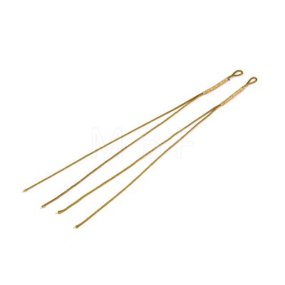 Nylon Metallic Woven Cord Loop Making NWIR-N017-01G-1