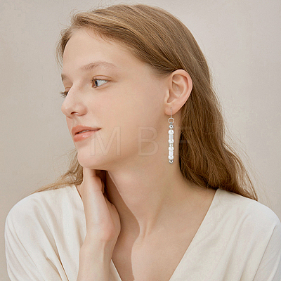 6 Pairs 3 Styles Alloy Dangle Earrings EJEW-HS0001-41-1