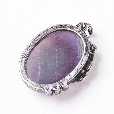 Natural Amethyst Pendants G-I220-A04-1