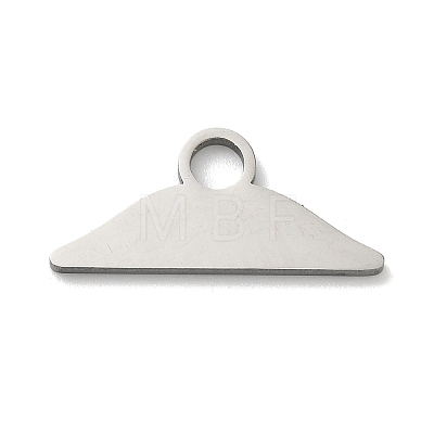 304 Stainless Steel Pendants STAS-P433-12B-P-1
