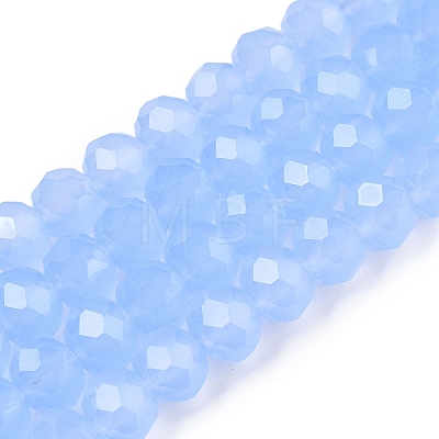 Glass Beads Strands EGLA-A044-J6mm-D03-1