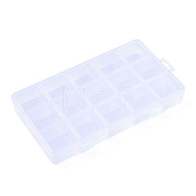 Rectangle Polypropylene(PP) Bead Storage Container CON-N011-047-1