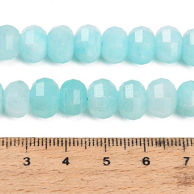 Dyed Natural White Jade Beads Strands GG-CBA9106-01O-1