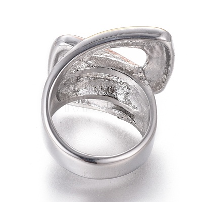 304 Stainless Steel Finger Rings RJEW-E162-05-1