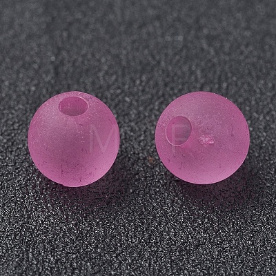 Transparent Acrylic Beads X-PL704-C28-1