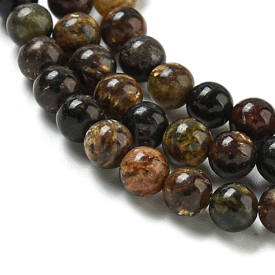 Natural Phlogopite Beads Strands G-P546-A01-01-1