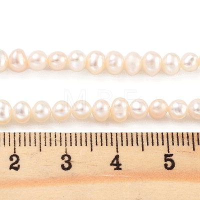 Natural Cultured Freshwater Pearl Beads Strands PEAR-C003-10F-1