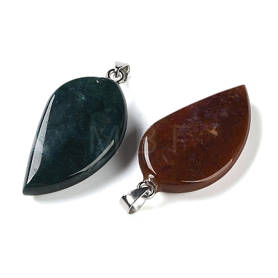 Natural Indian Agate Pendants GG-CBACB71-05P-07-1