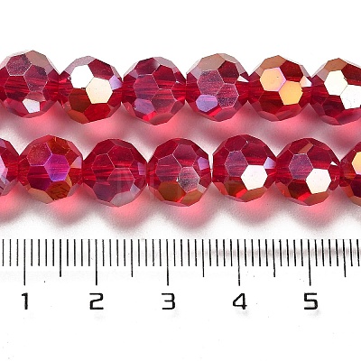 Transparent Glass Beads EGLA-A035-T10mm-B07-1