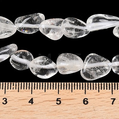 Natural Quartz Crystal Beads Strands G-K395-B01-02-1