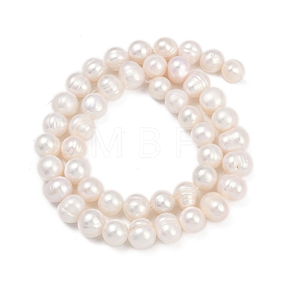 Natural Cultured Freshwater Pearl Beads Strands PEAR-I007-07J-05A-1