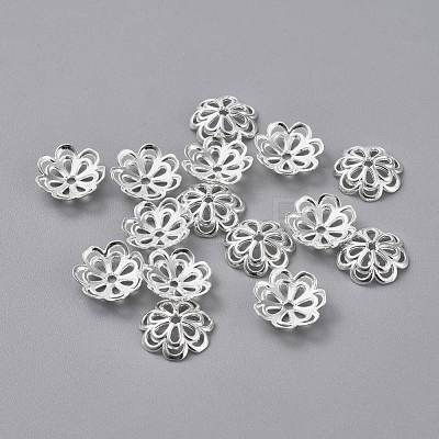 Alloy Fancy Bead Caps X-PALLOY-00791-S-RS-1