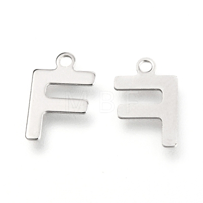 Non-Tarnish 201 Stainless Steel Charms STAS-C021-06P-F-1