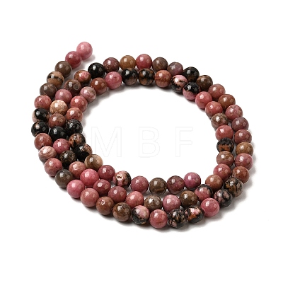 Natural Rhodonite Beads Strands G-D840-59-4mm-1