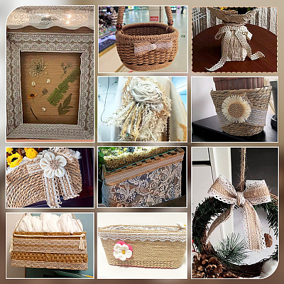 16M 8 Styles Burlap Ribbon OCOR-PH0036-84-1