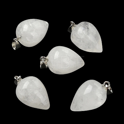 Natural Quartz Crystal Pendants GG-K002-13V-1