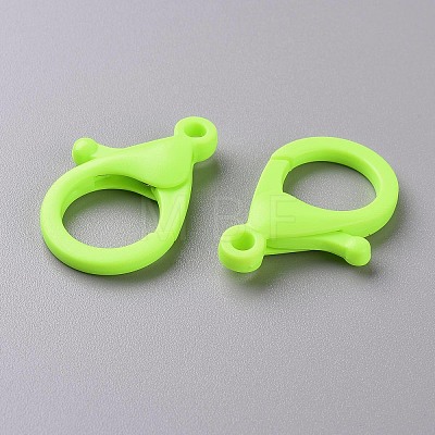 Plastic Lobster Claw Clasps KY-ZX004-01A-02-1