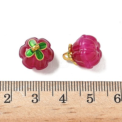 Glass Charms GLAA-P072-04G-07-1