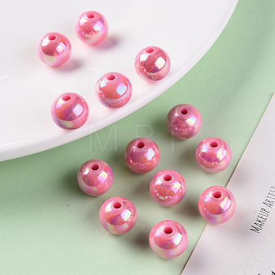 Opaque Acrylic Beads X-MACR-S370-D12mm-A02-1