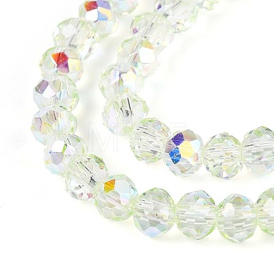 Transparent Glass Beads Strands EGLA-N016-3mm-06-1