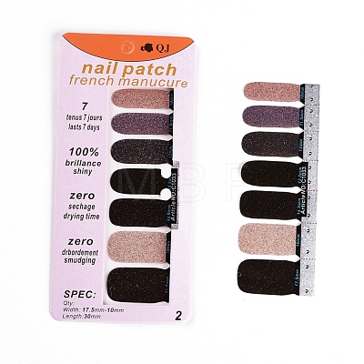 Full Cover Gradient Color Nail Art Stickers MRMJ-X0029-13-1