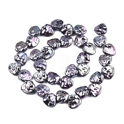 ABS Plastic Imitation Pearl Beads Strands KY-N015-01A-1