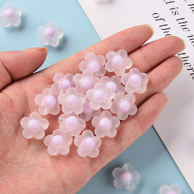 Transparent Acrylic Beads TACR-S152-09C-09-1