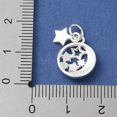 S925 Sterling Silver Pendant STER-H115-03D-S-1