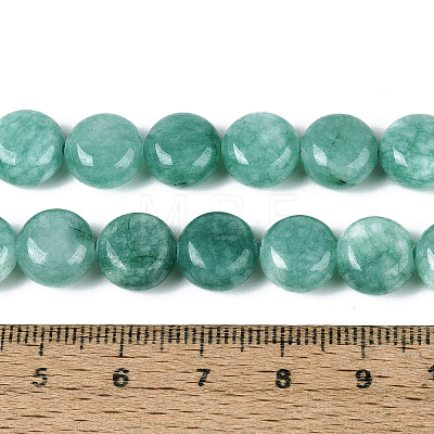 Dyed Natural White Jade Beads Strands G-T143-16D-1