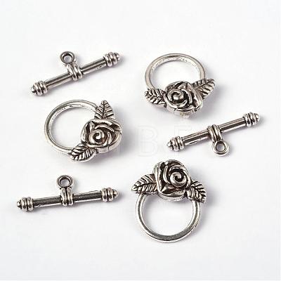 Tibetan Style Toggle Clasps LF0026Y-NF-1