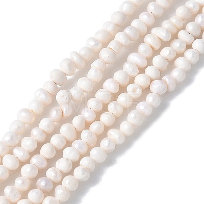 Natural Cultured Freshwater Pearl Beads Strands PEAR-I007-07E-01A-1